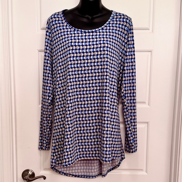 Lularoe Lynnae 2X Geometric - Picture 1 of 7